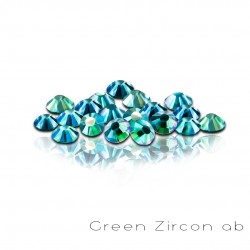 CYRKONIE SS8 GREEN ZIRCON...